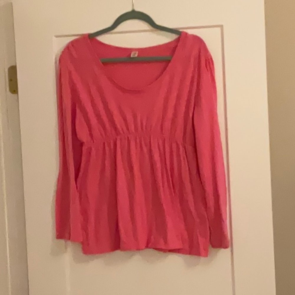 TANGERINE COTTON TOP SIZE L/XL